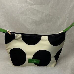 Kate Spade Black and Cream Polka Dot Bag